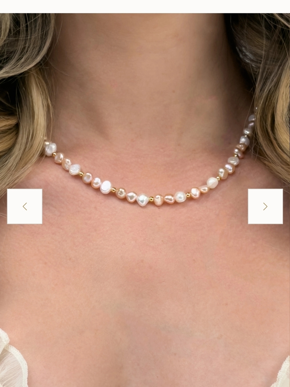 Coralie Freshwater Pearl Necklace